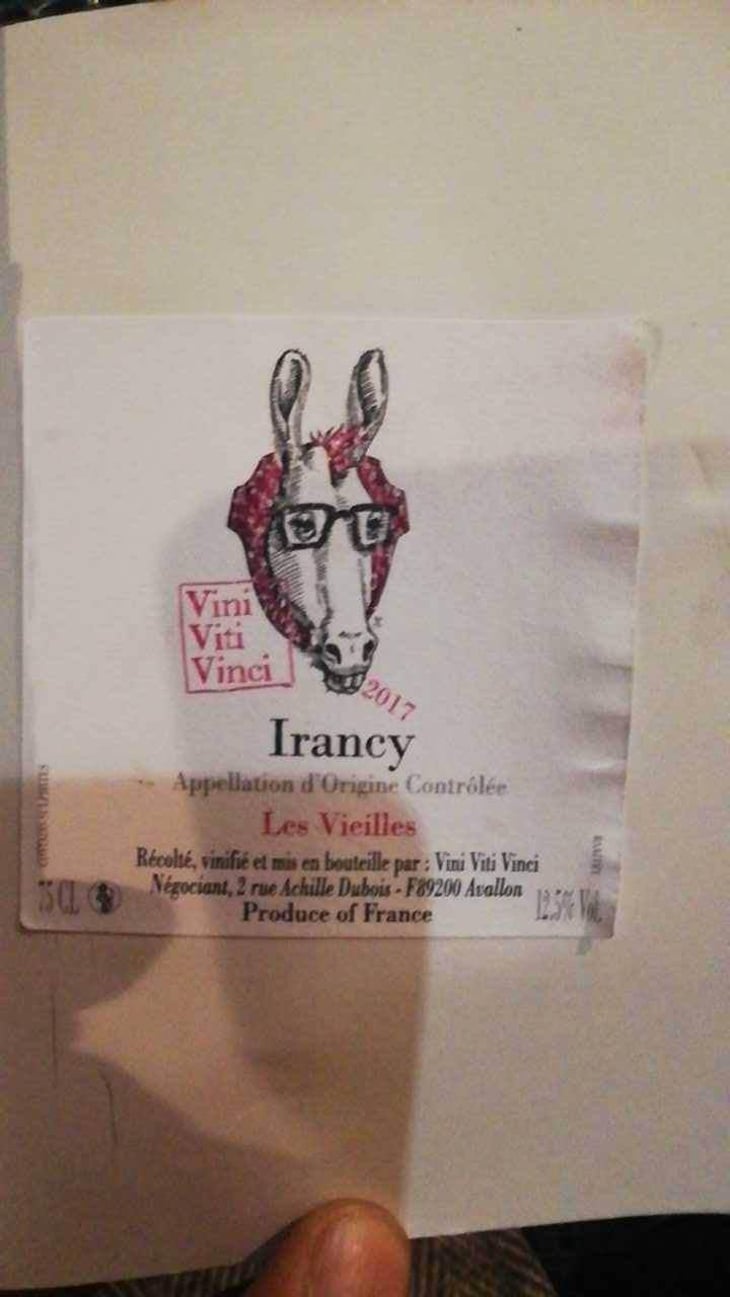 Irancy - Vini Viti Vinci - Nicolas Vauthier "Kikro" 