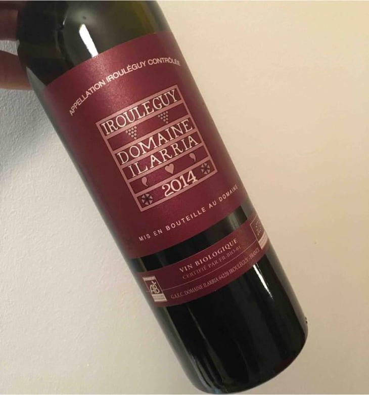 Irouléguy Rouge - Domaine Ilarria - Peio Espil 
