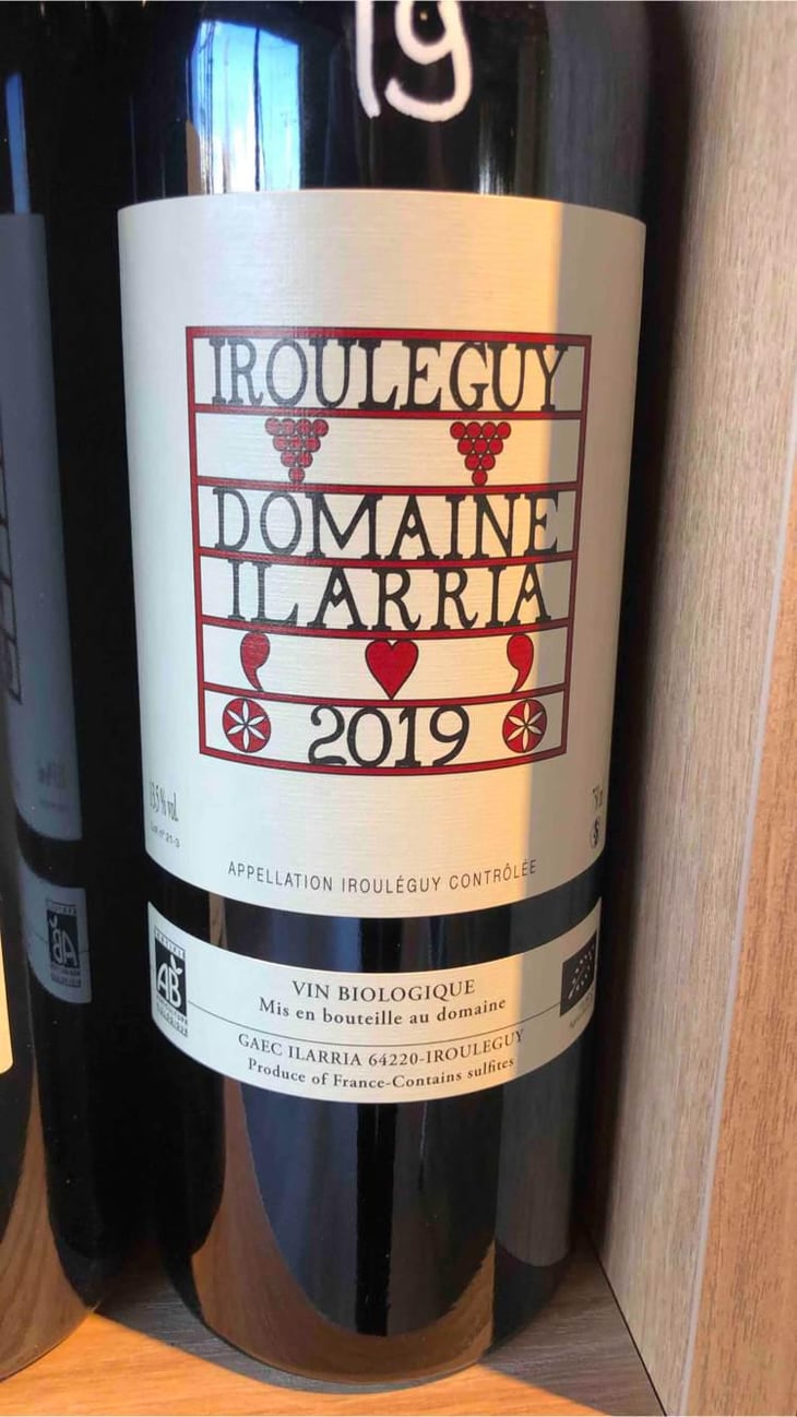 Irouléguy Rouge - Domaine Ilarria - Peio Espil 