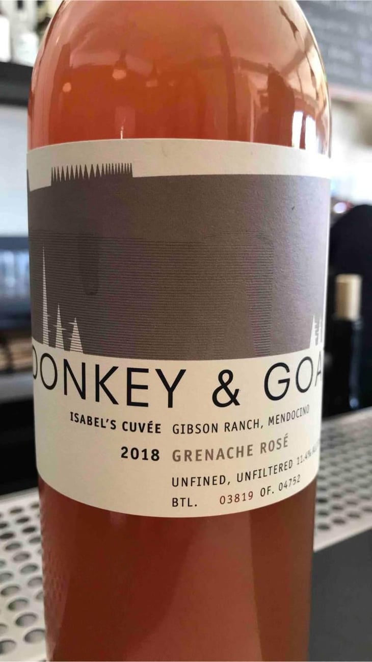 Isabel's Cuvée - Donkey & Goat - Jared & Tracey Brandt 