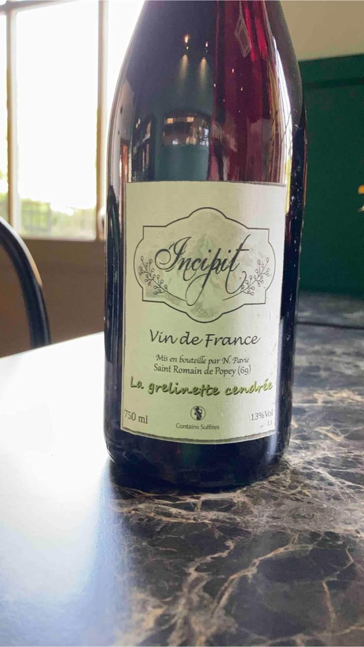 La Grelinette Cendrée - Incipit - Nicolas Pavie - Nicolas Pavie 