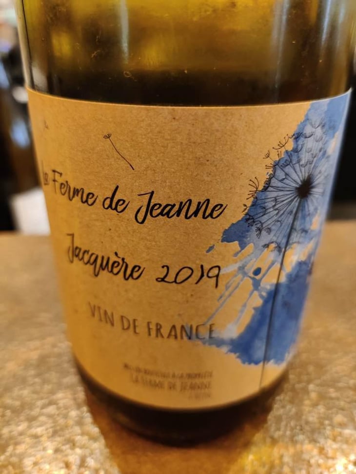 Jacquère - La Ferme De Jeanne - Régis Bernard & Nadège Allouch 