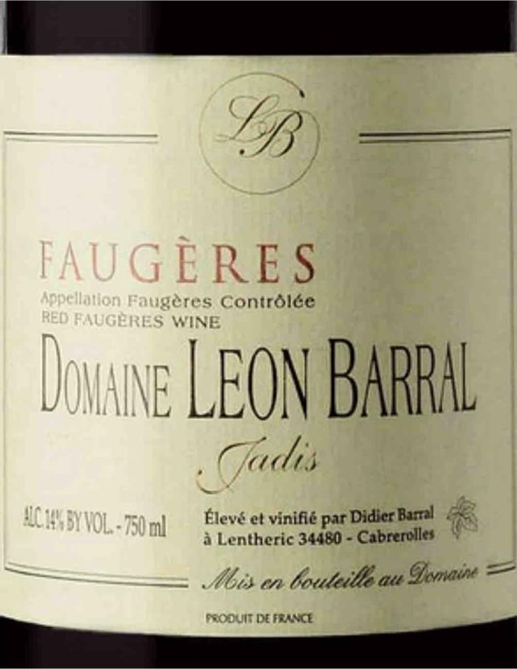 Jadis - Domaine Léon Barral - Didier Barral 