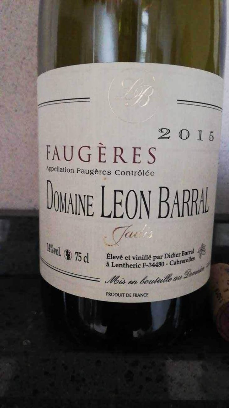 Jadis - Domaine Léon Barral - Didier Barral 
