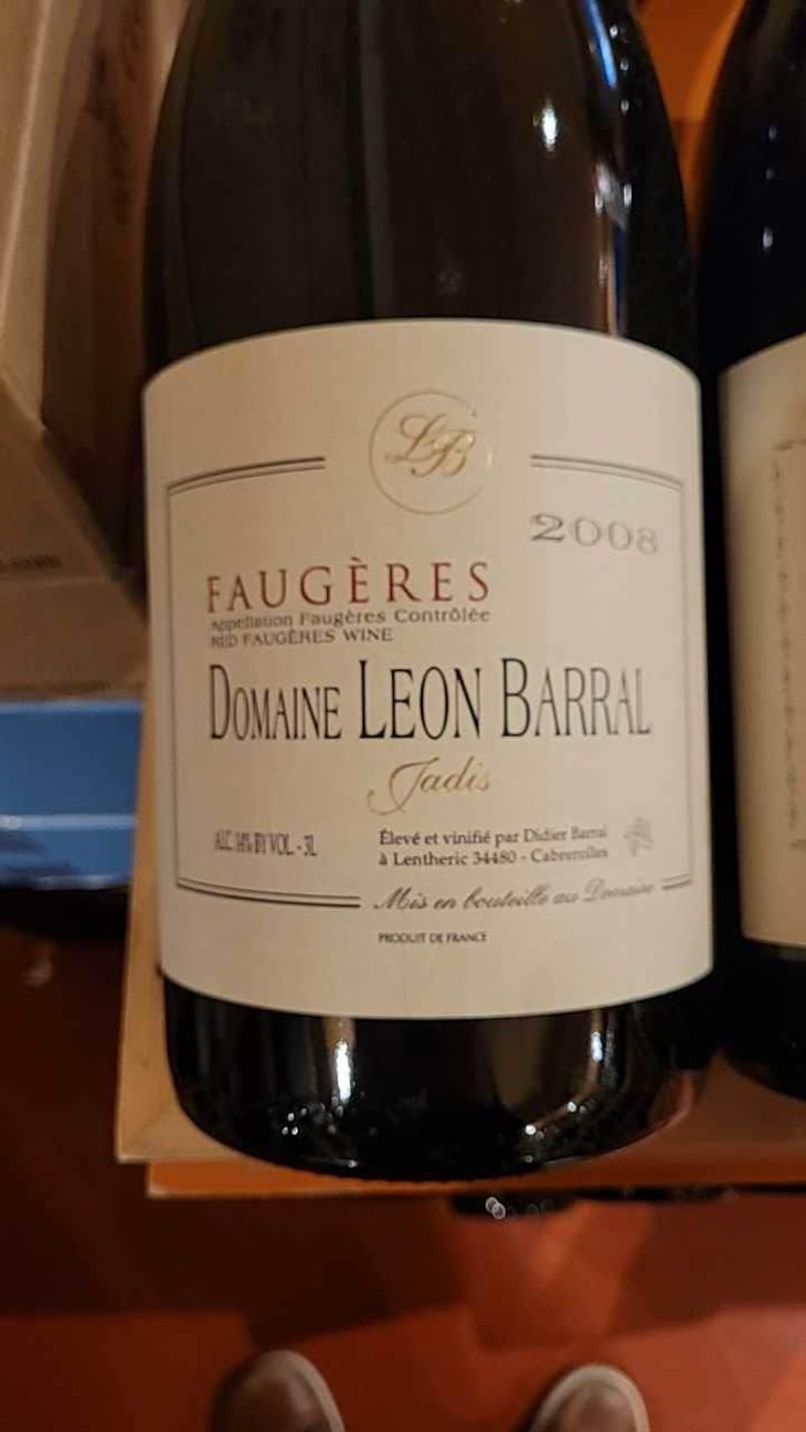 Jadis - Domaine Léon Barral - Didier Barral 