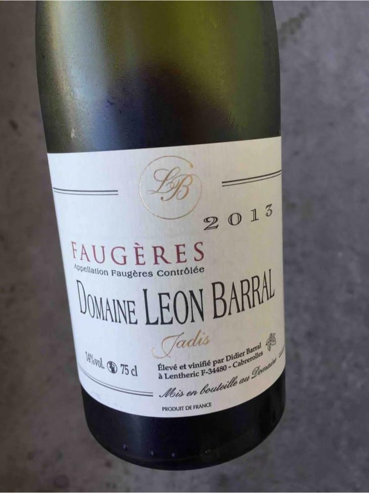 Jadis - Domaine Léon Barral - Didier Barral 