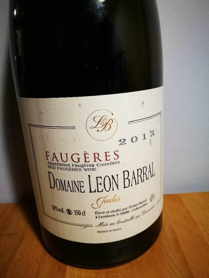 Jadis - Domaine Léon Barral - Didier Barral 