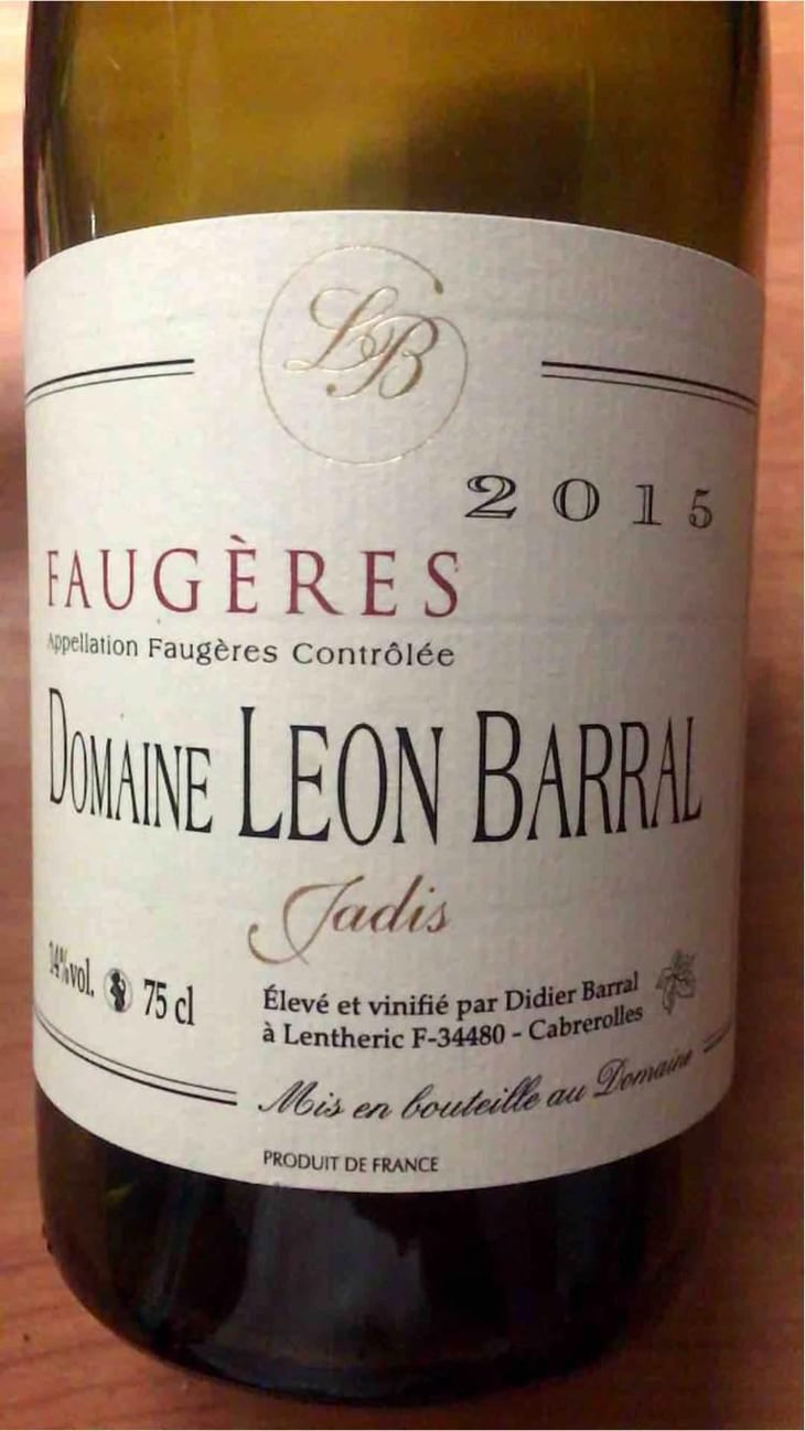 Jadis - Domaine Léon Barral - Didier Barral 