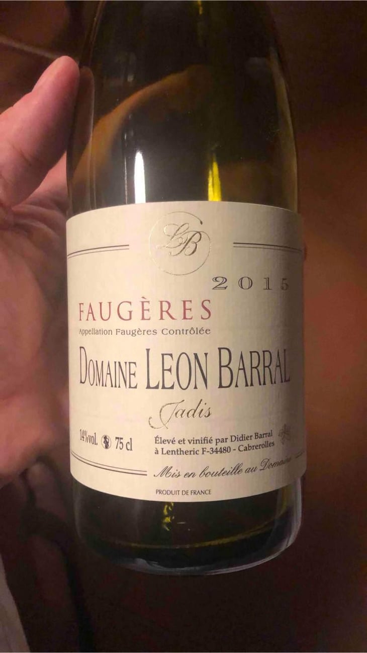 Jadis - Domaine Léon Barral - Didier Barral 