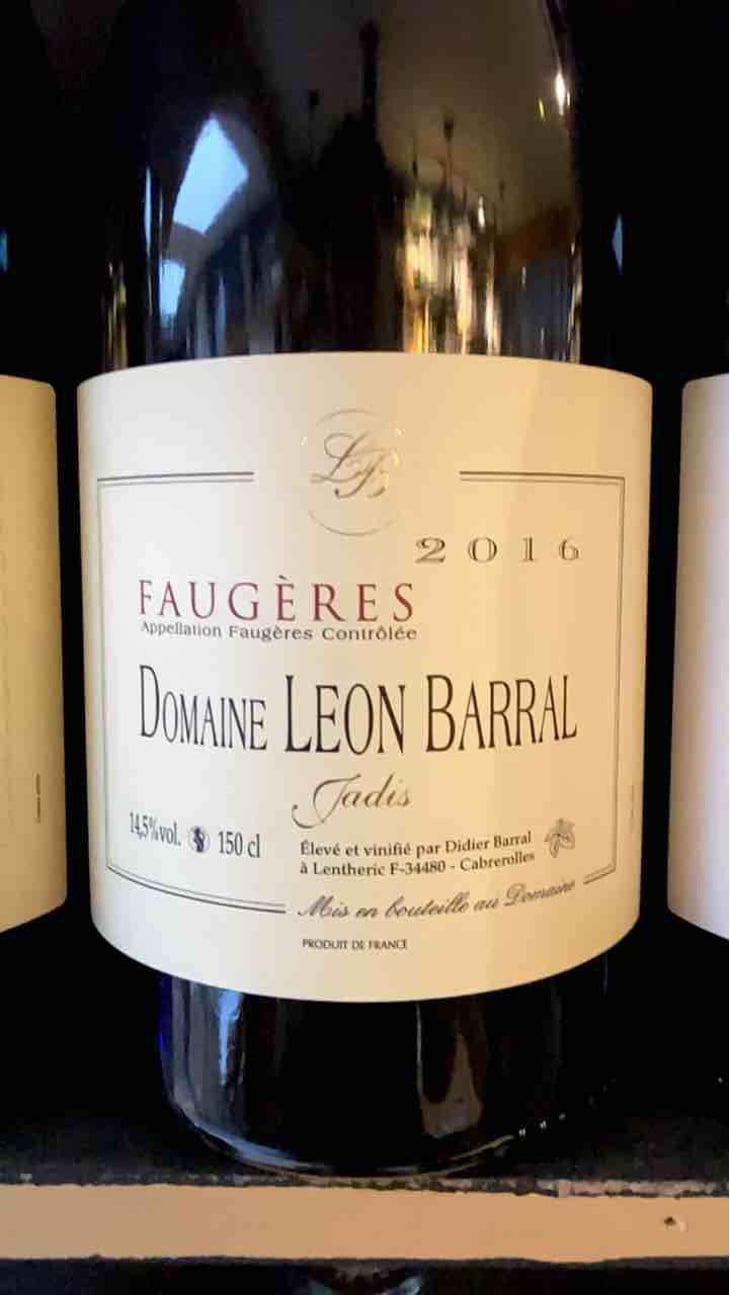Jadis - Domaine Léon Barral - Didier Barral 
