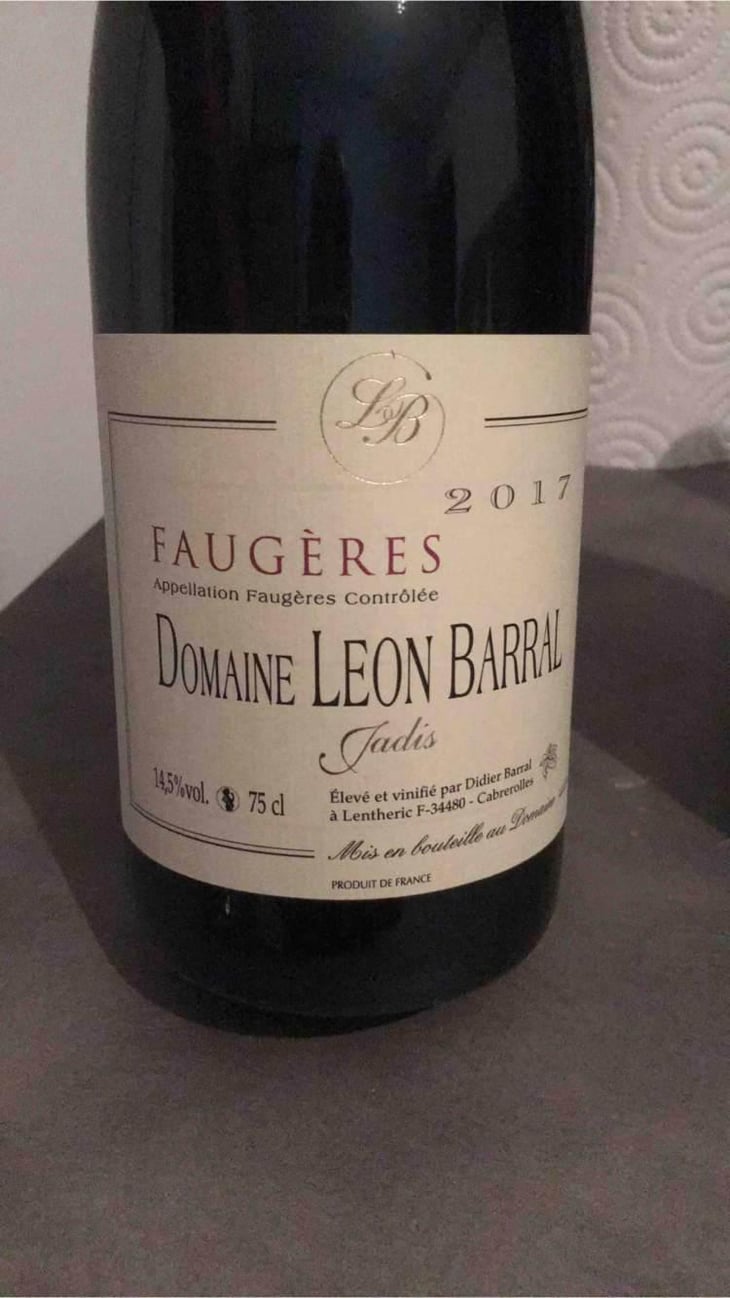 Jadis - Domaine Léon Barral - Didier Barral 