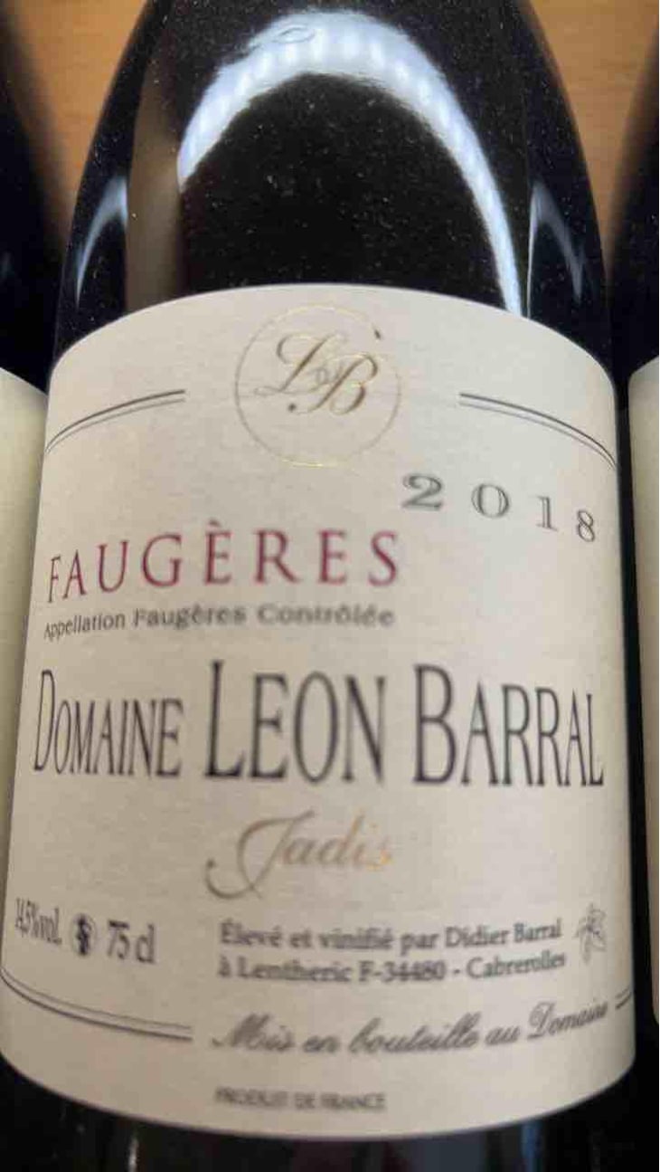 Jadis - Domaine Léon Barral - Didier Barral 