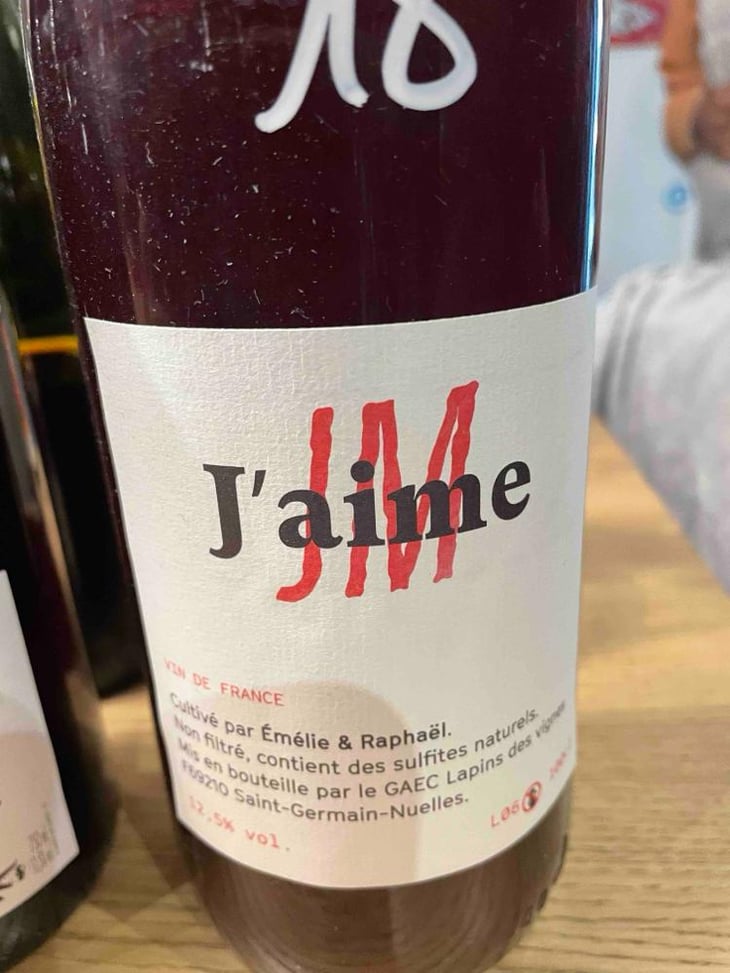 J'aime - Lapins Des Vignes - Raphaël Beysang & Emélie Hurtubise 