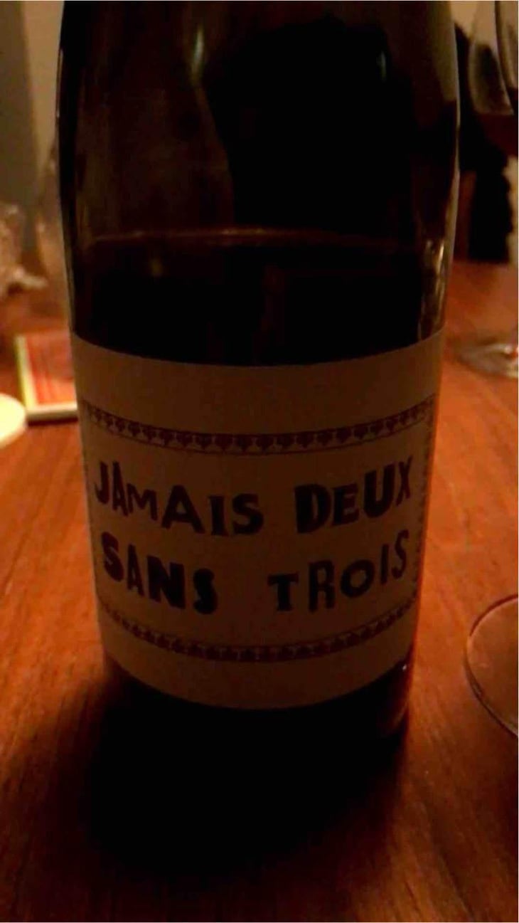 Jamais Deux Sans Trois (X Axel Prufer & Edouard Laffite) - Domaine du Possible - Loïc Roure 