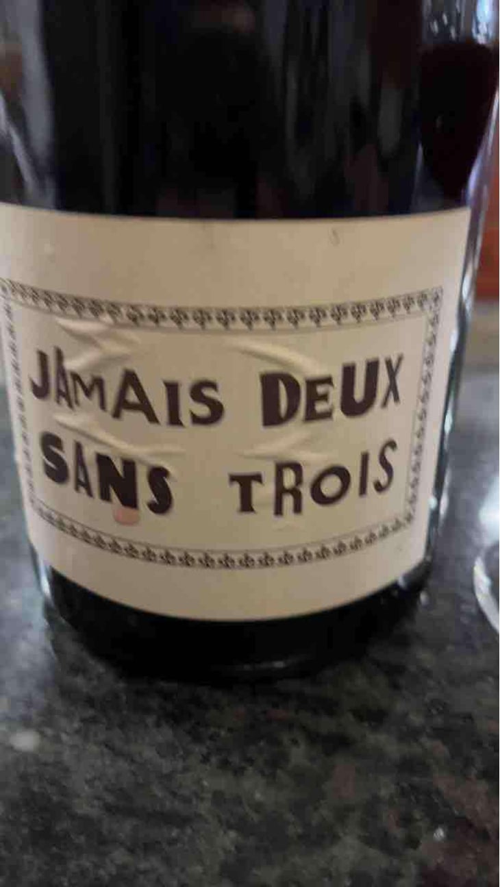 Jamais Deux Sans Trois (X Axel Prufer & Edouard Laffite) - Domaine du Possible - Loïc Roure 