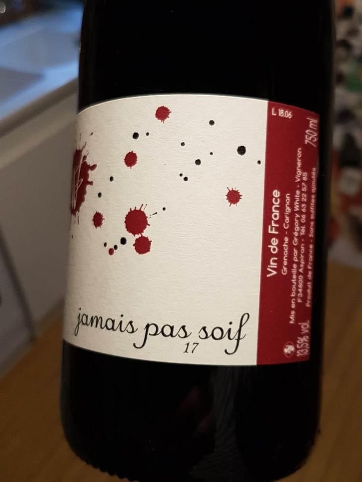 Jamais Pas Soif - Gregory White - Gregory White 
