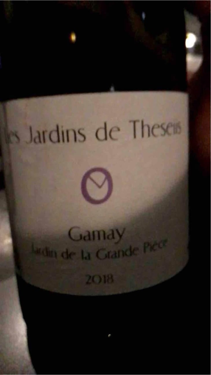 Jardin de la Grande Pièce - Sauvignon Blanc - Les Jardins de Theseiis - Paul-André Risse & Anouk Lavoie-Lamoureux 