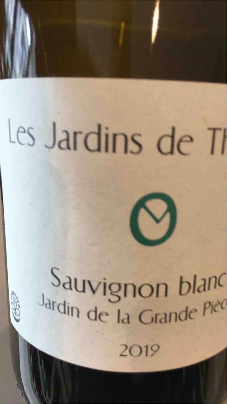 Jardin de la Grande Pièce - Sauvignon Blanc - Les Jardins de Theseiis - Paul-André Risse & Anouk Lavoie-Lamoureux 