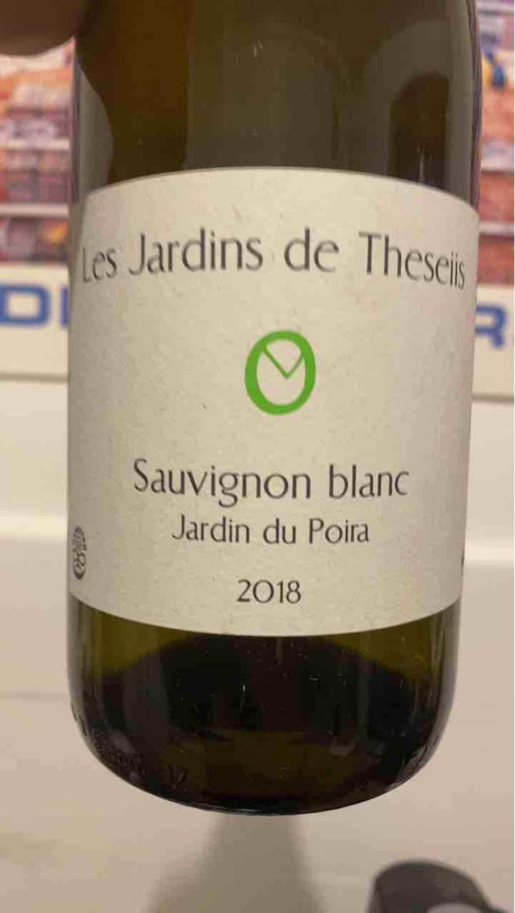 Jardin Du Poira - Sauvignon Blanc - Les Jardins de Theseiis - Paul-André Risse & Anouk Lavoie-Lamoureux 