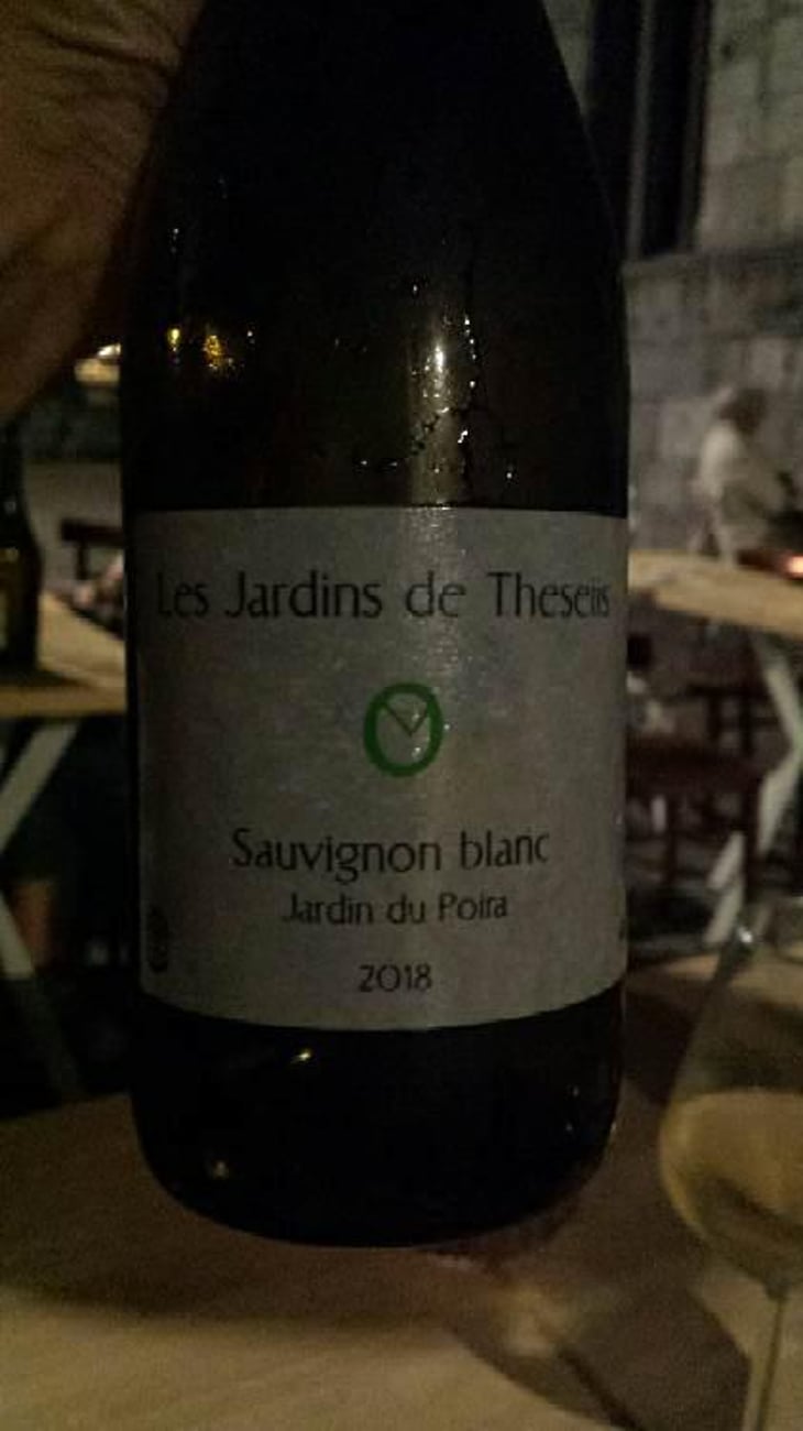 Jardin Du Poira - Sauvignon Blanc - Les Jardins de Theseiis - Paul-André Risse & Anouk Lavoie-Lamoureux 