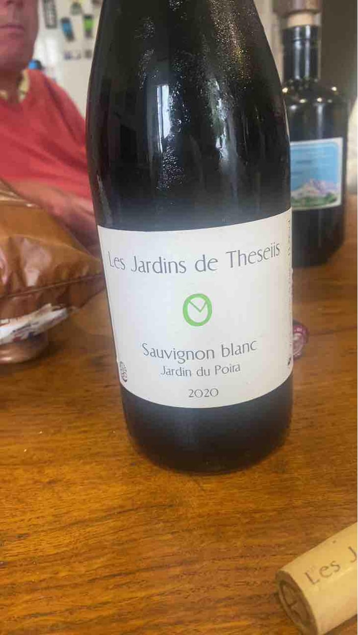 Jardin Du Poira - Sauvignon Blanc - Les Jardins de Theseiis - Paul-André Risse & Anouk Lavoie-Lamoureux 