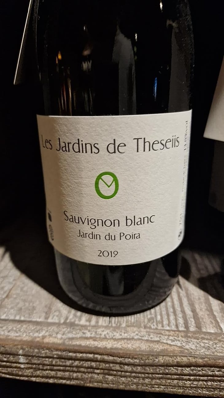 Jardin Du Poira - Sauvignon Blanc - Les Jardins de Theseiis - Paul-André Risse & Anouk Lavoie-Lamoureux 