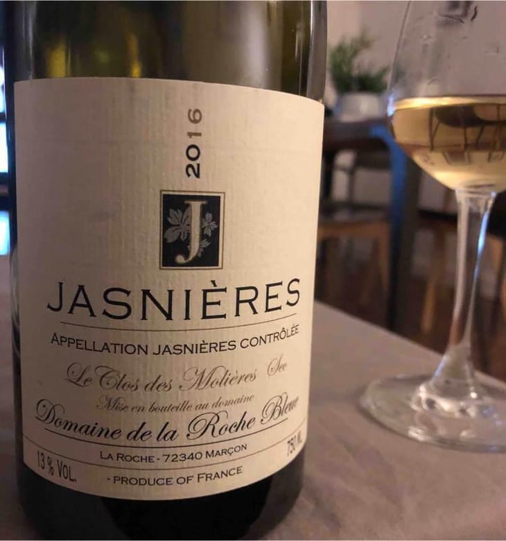 Jasnières Les Clos Des Molières - Domaine de la Roche Bleue - Sébastien Cornille 