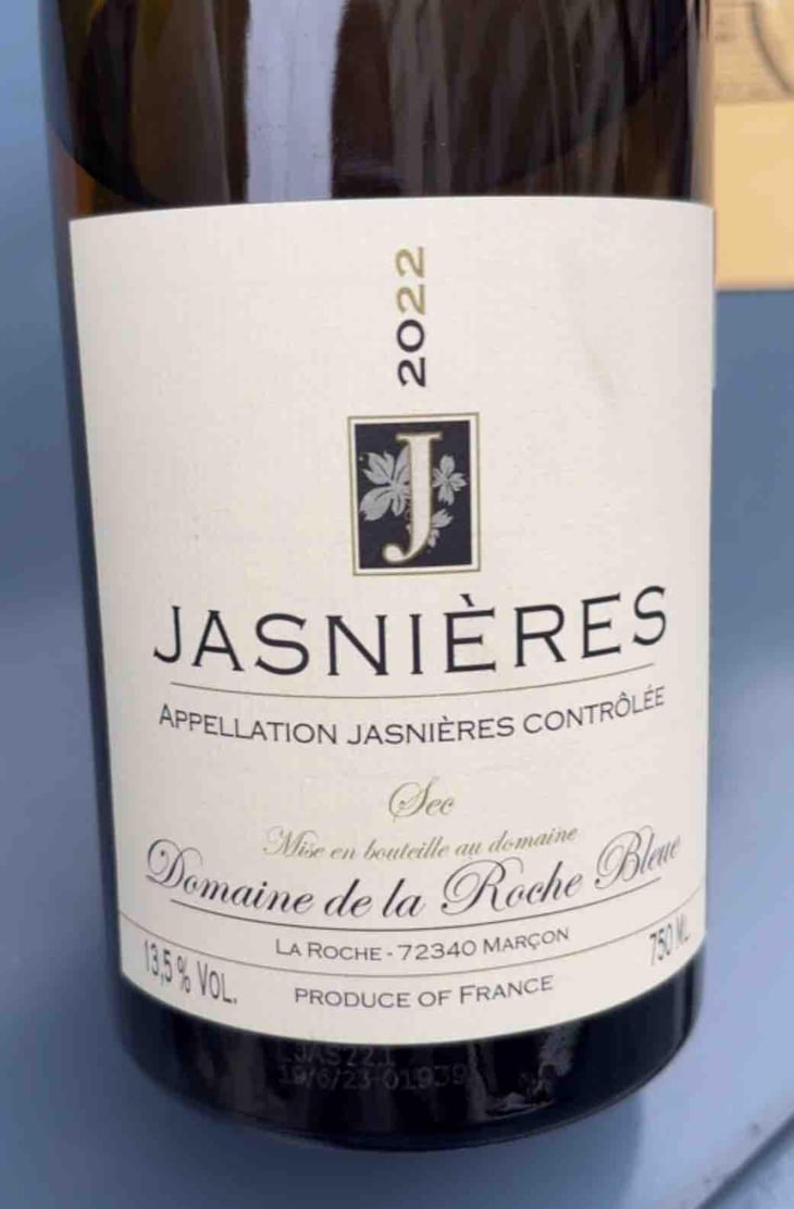 Jasnières Les Clos Des Molières - Domaine de la Roche Bleue - Sébastien Cornille 