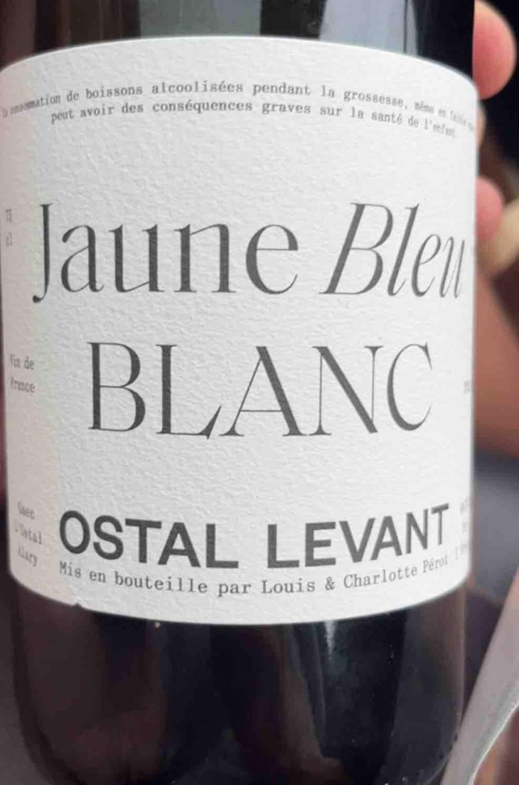 Jaune Bleu Blanc - Ostal Levant - Louis & Charlotte Pérot 