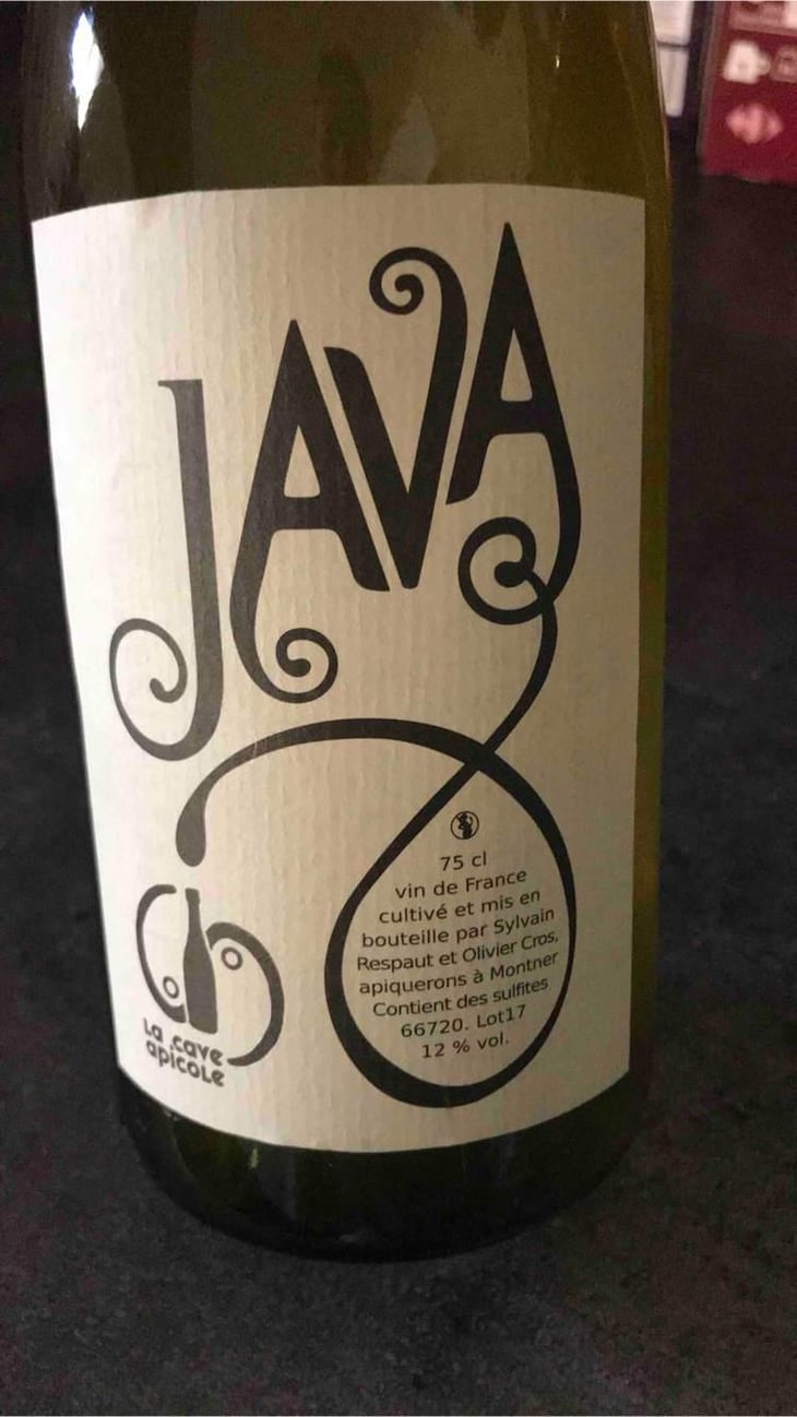 Java (label after 2016) - La Cave Apicole - Sylvain Respaut & Olivier Cros 