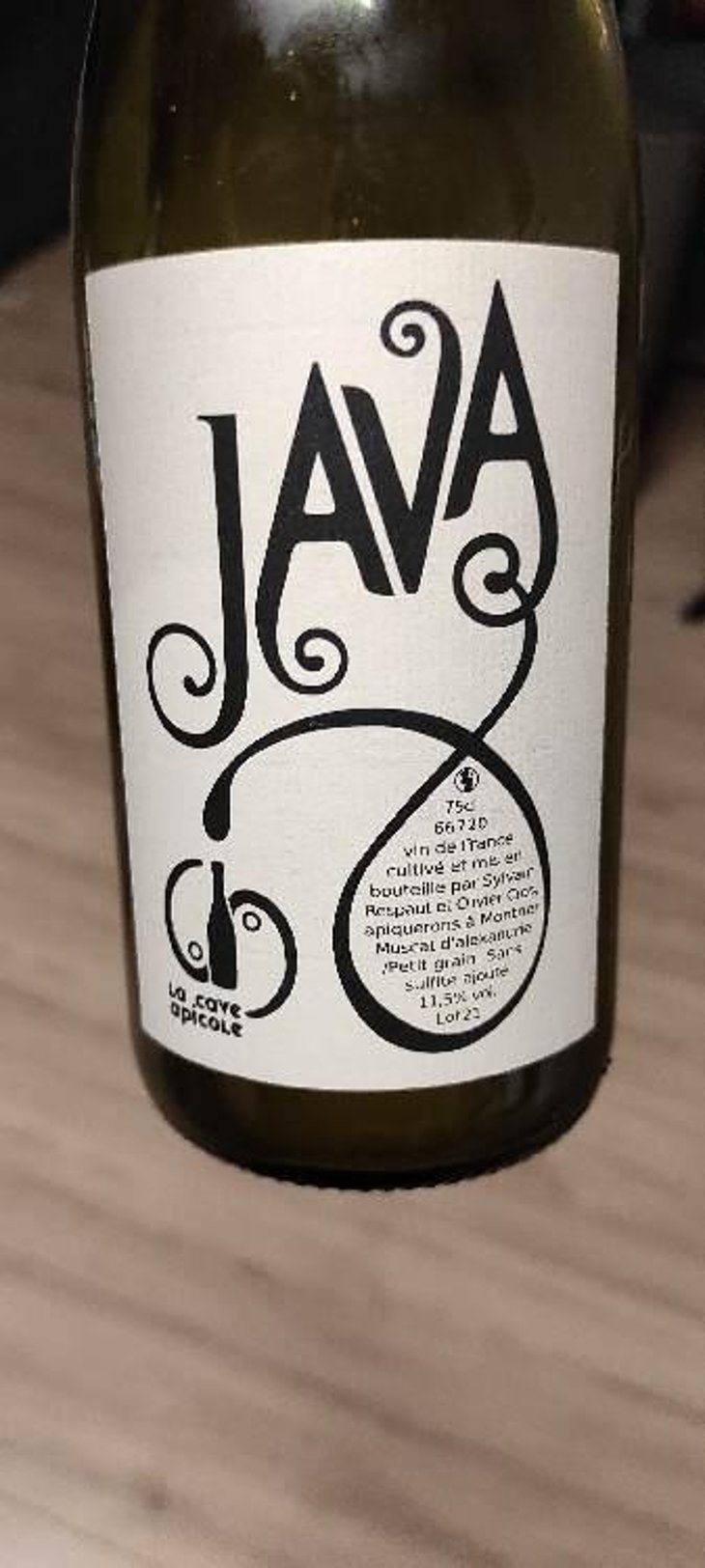 Java (label after 2016) - La Cave Apicole - Sylvain Respaut & Olivier Cros 