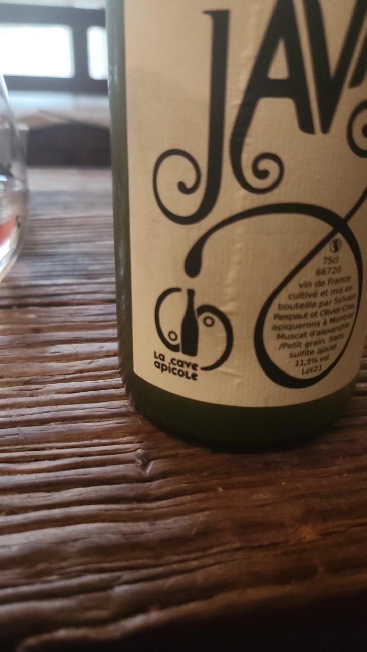 Java (label before 2016) - La Cave Apicole - Sylvain Respaut & Olivier Cros 