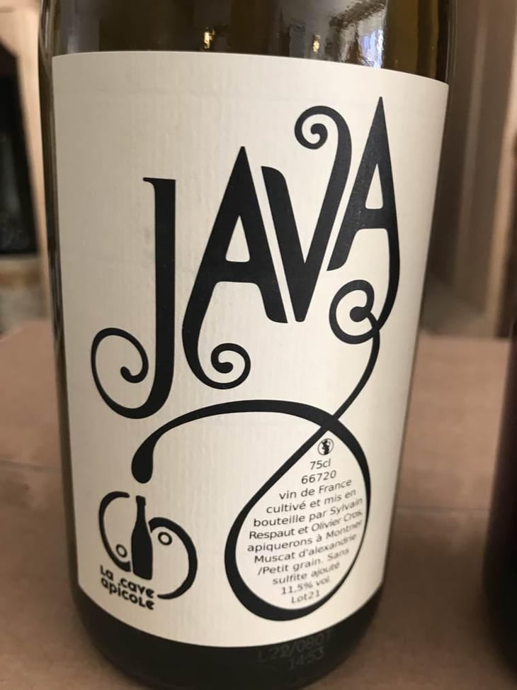 Java (label before 2016) - La Cave Apicole - Sylvain Respaut & Olivier Cros 