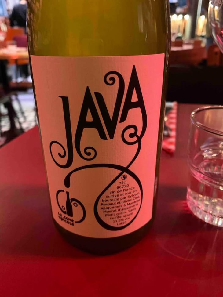 Java (label before 2016) - La Cave Apicole - Sylvain Respaut & Olivier Cros 
