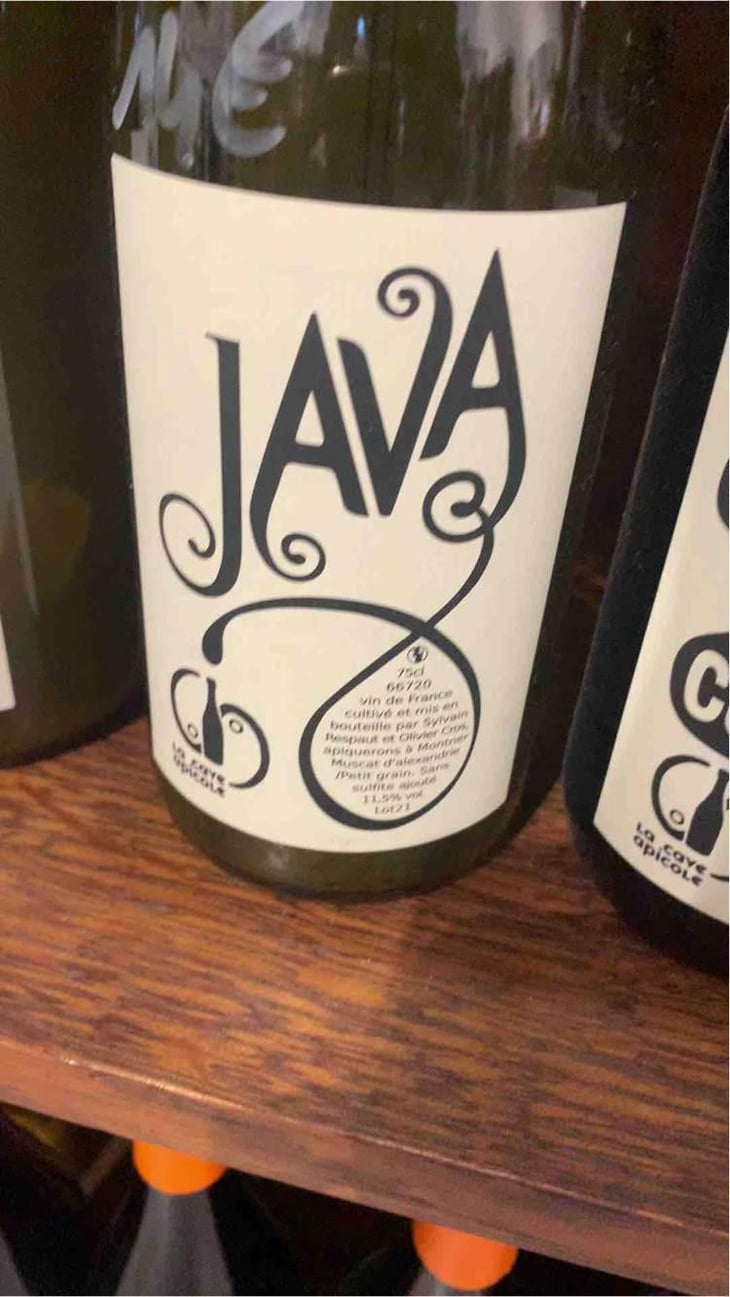 Java (label before 2016) - La Cave Apicole - Sylvain Respaut & Olivier Cros 