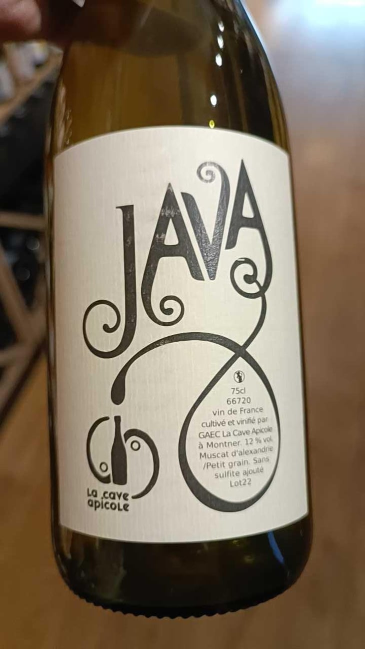 Java (label before 2016) - La Cave Apicole - Sylvain Respaut & Olivier Cros 