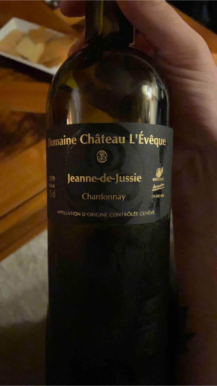 Chardonnay Barrique « Jeanne-de-Jussie » - Domaine Château L'Evêque - Martine et Alexandre Mévaux 