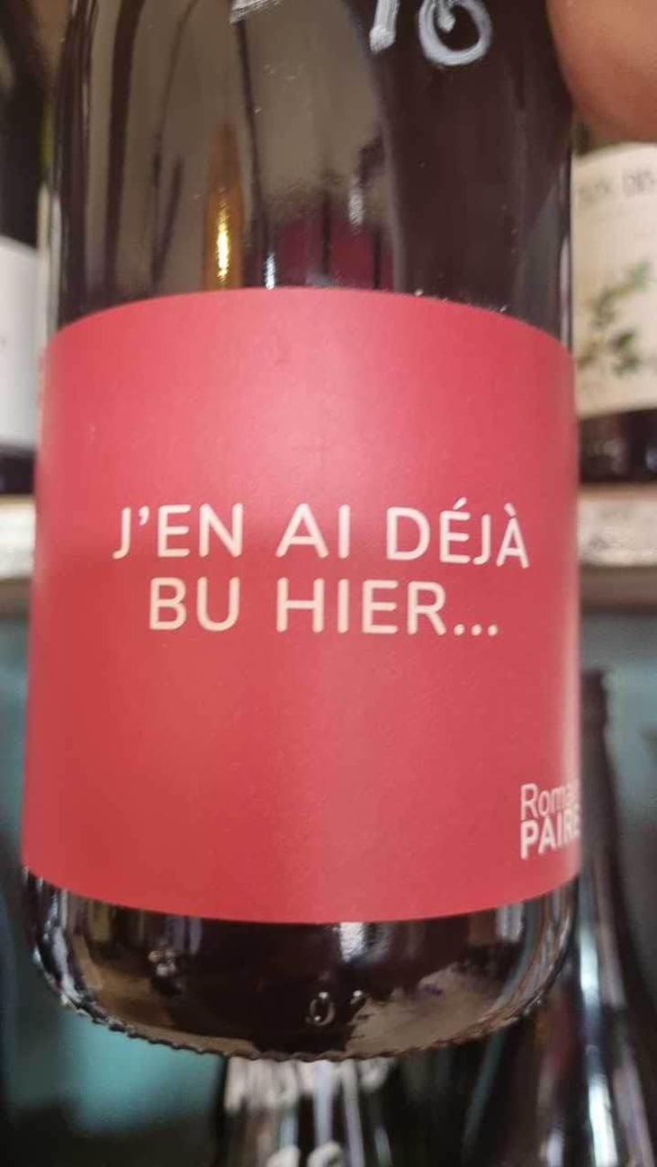 J’en Ai Déjà Bu Hier - Domaine des Pothiers - Denise, Georges & Romain Paire 