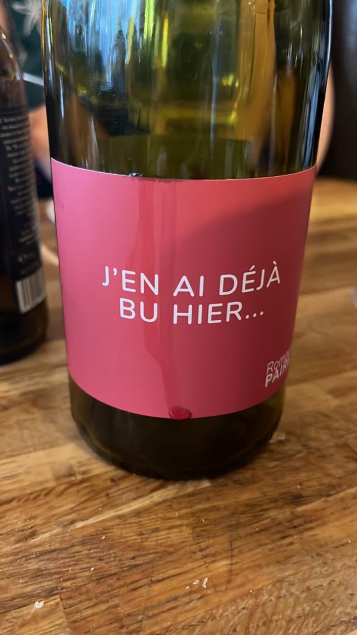 J’en Ai Déjà Bu Hier - Domaine des Pothiers - Denise, Georges & Romain Paire 