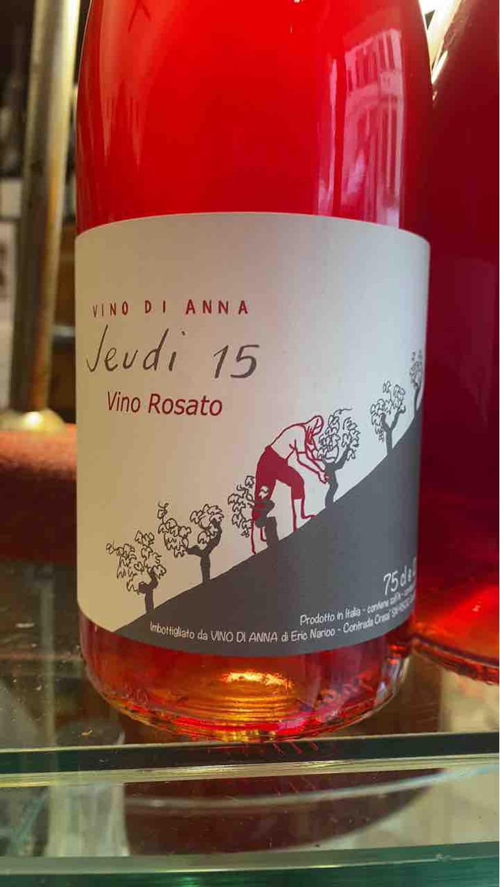 Jeudi 15 Rosato - Vino di Anna - Anna Martens & Eric Narioo 