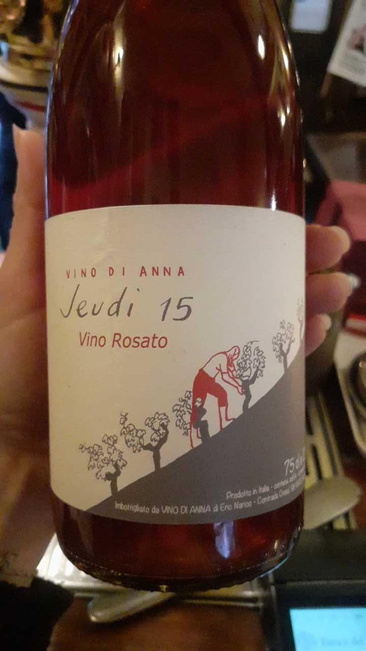 Jeudi 15 Rosato - Vino di Anna - Anna Martens & Eric Narioo 