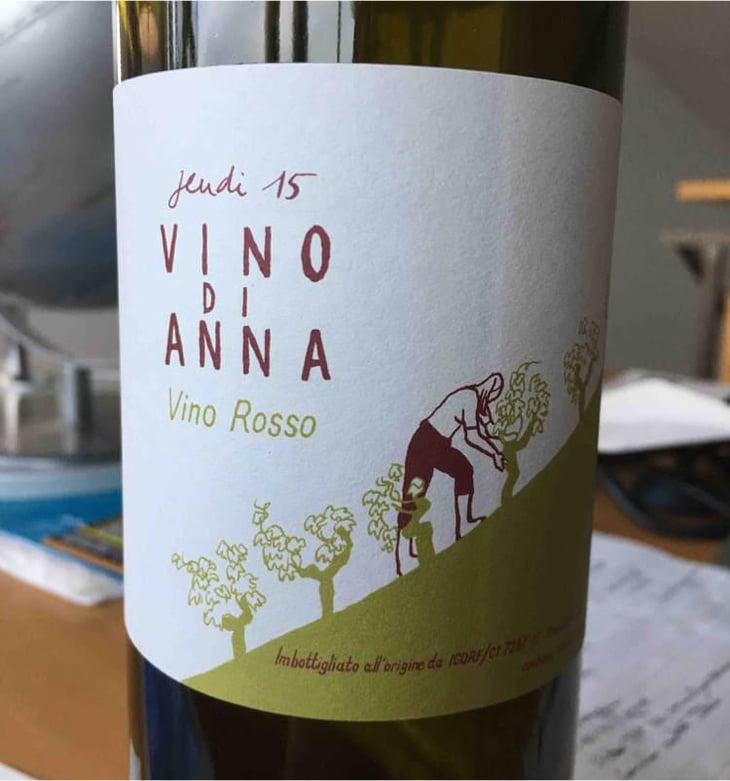 Jeudi 15 Rosso - Vino di Anna - Anna Martens & Eric Narioo 