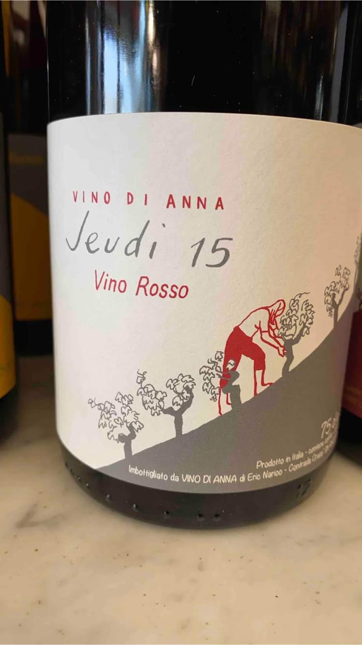 Jeudi 15 Rosso - Vino di Anna - Anna Martens & Eric Narioo 