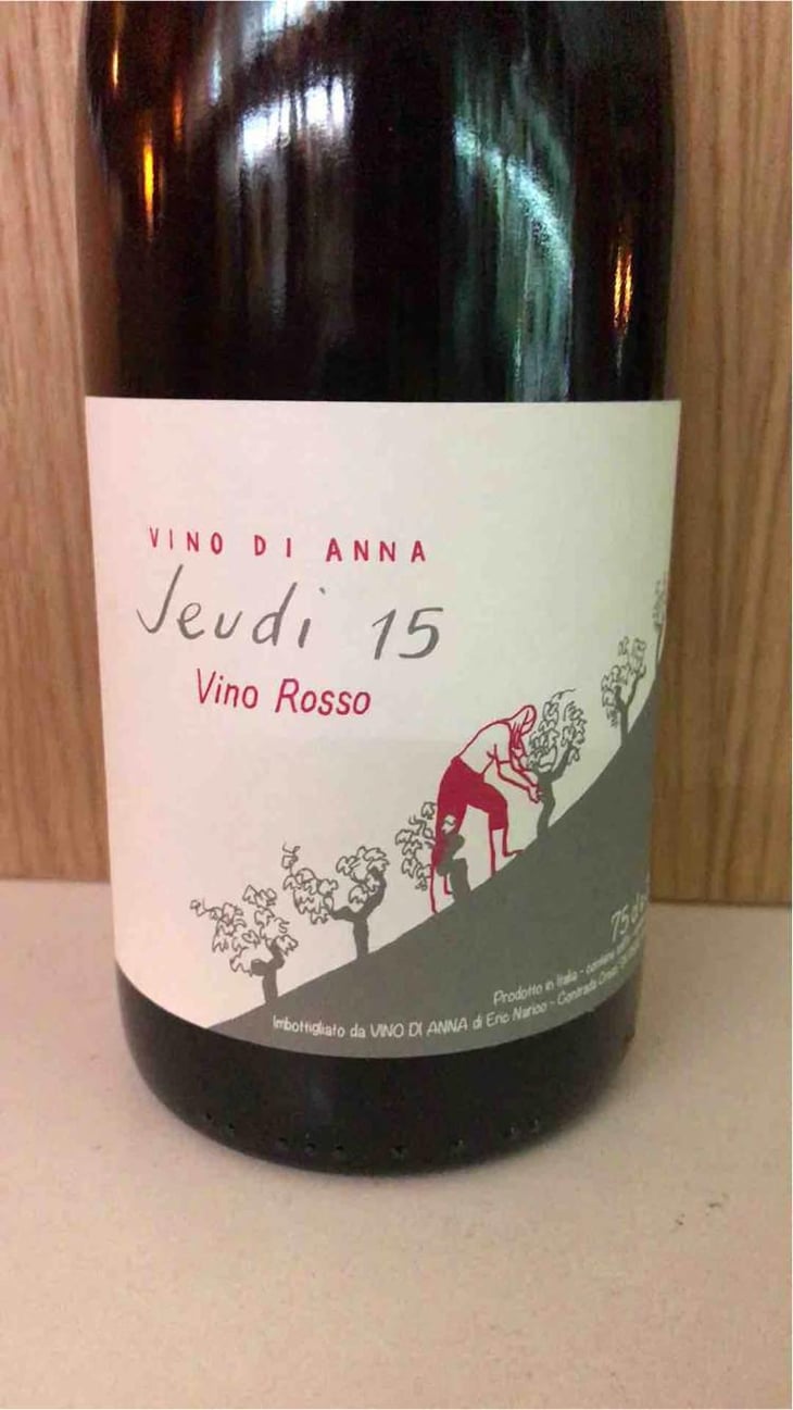 Jeudi 15 Rosso - Vino di Anna - Anna Martens & Eric Narioo 
