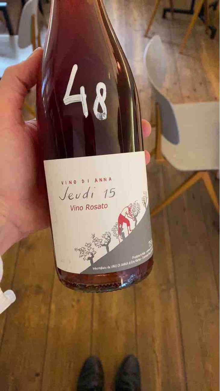 Jeudi 15 Rosso - Vino di Anna - Anna Martens & Eric Narioo 