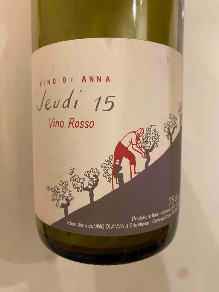 Jeudi 15 Rosso - Vino di Anna - Anna Martens & Eric Narioo 
