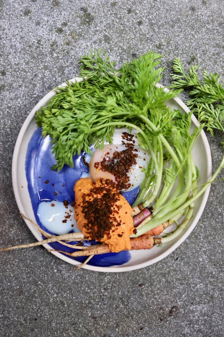 Jeunes Carottes, Gochujang, Œuf. - Titulus - 623221