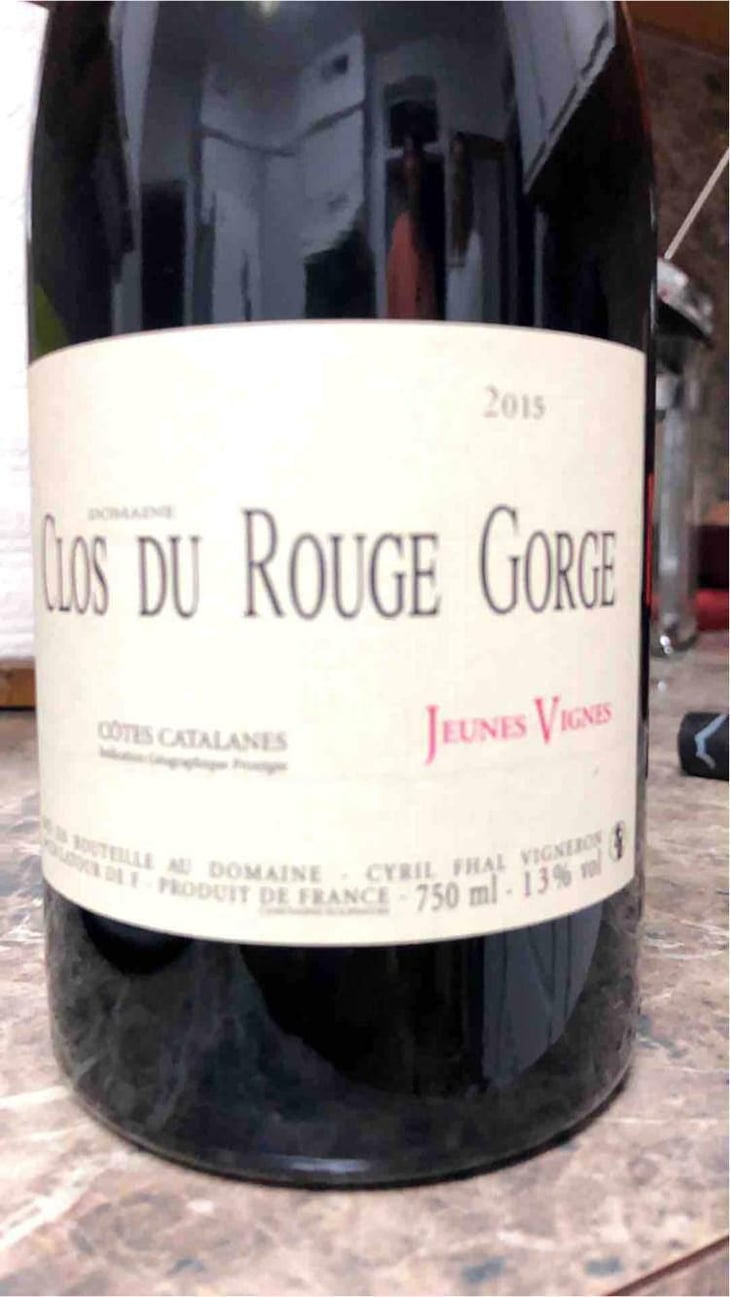 Jeunes Vignes - Clos du Rouge Gorge - Cyril Fhal 