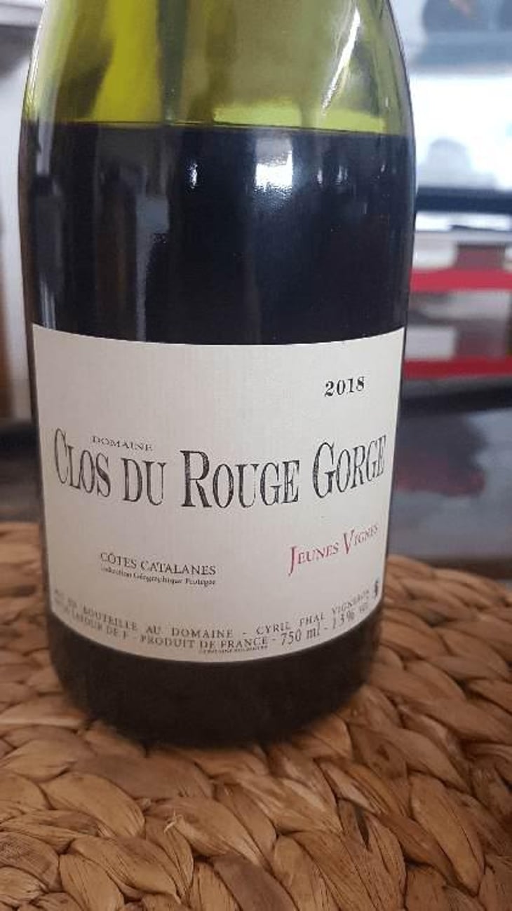 Jeunes Vignes - Clos du Rouge Gorge - Cyril Fhal 