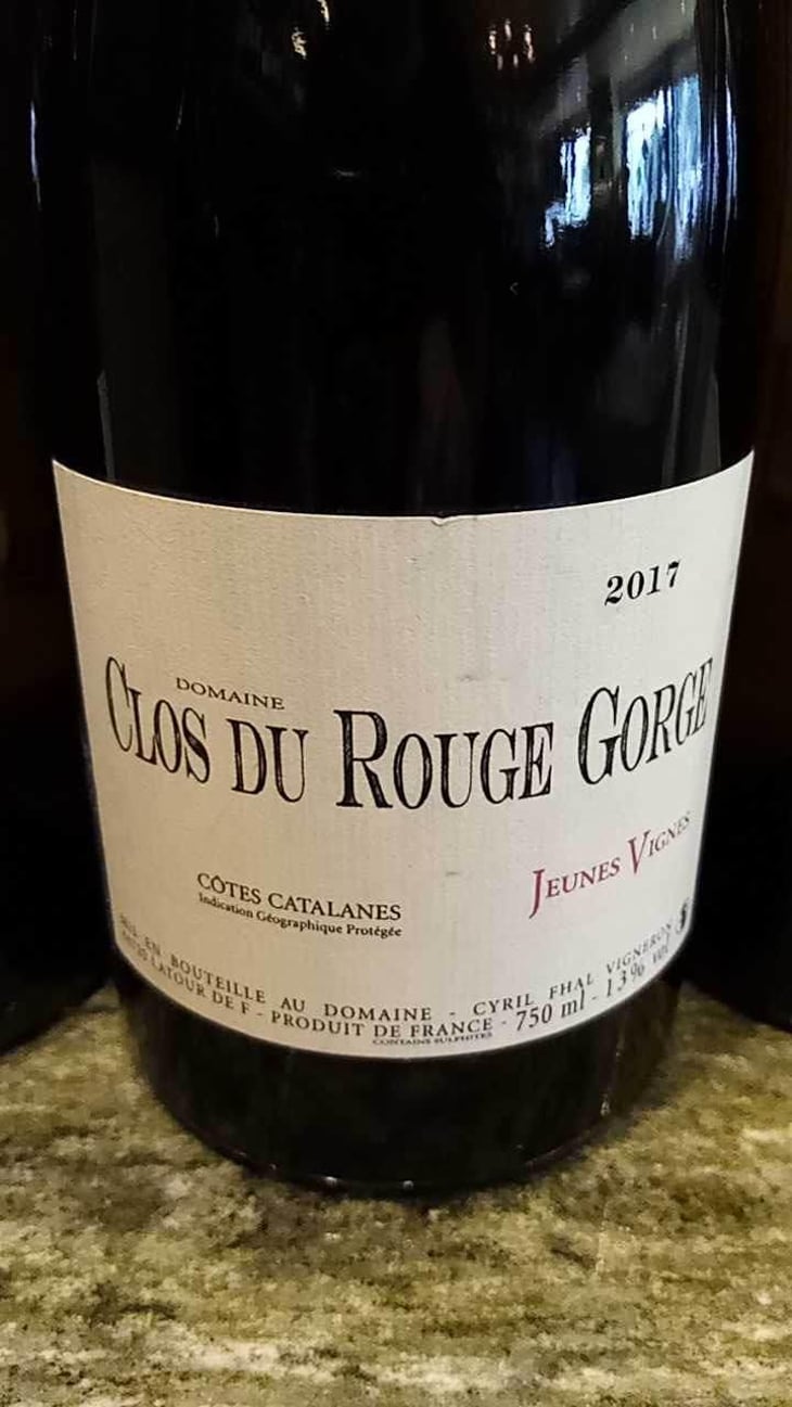Jeunes Vignes - Clos du Rouge Gorge - Cyril Fhal 